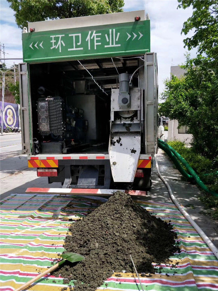 红古淤泥干湿分离