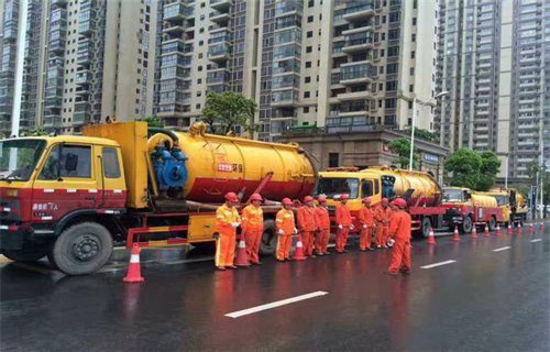 红古市政管道清淤
